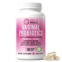 Pretty Privates Vaginálne probiotiká pre ženy - Vaginálne zdravie - PH Balance z probiotického doplnku - Nie je čapík - 60ct