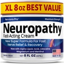 Neuropathy Nerve Relief Cream – Extra Large 8 oz – Maximum Strength for Feet Hands Legs Toes Back – Natural Ingredients Arnica Aloe Vera MSM Vitamins – Fast-Acting Soothing Relief – Super Value 8 oz