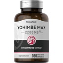 Piping Rock Yohimbe Doplnky pre mužov 180 Kapsule 