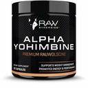 RAW Synergie Alpha Yohimbine - Fitness Support Supplement for Long-Lasting Energy, Alert Mind & Metabolic Health Support - Clean, Natural Supplement - 60 Kapsule