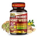 Horny Kozí burina 600 mg s Yohimbine, Tongkat Ali, Maca, Tribulus & Panax Ginseng 