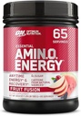Optimálna výživa Amino Energy - Pre cvičenie so zeleným čajom, BCAA, Aminokyseliny, Keto Friendly, Zelená káva extrakt, Energetický prášok - Fruit Fusion, 65 Servings (Packaging May Vary)