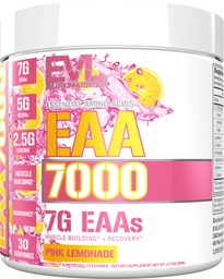 EAAs Amino Acids Powder - EAA Essential Amino Acides Pre & Post Cvičenie Powder for Muscle Building Vytrvalosť a podpora zotavenia s 7g za Serving Plus 5g BCAA (Pink Lemonade, 30 Servings)