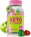 Keto Acv Gumies for Advanced Weight Loss: Apple Cider Ocogar Gummies s vitamínmi na podporu trávenia, metabolizmu a imunitného zdravia - bez cukru 80 ot