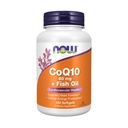 Teraz Foods Doplnky, CoQ10 60 mg s Omega 3 Rybí olej, Kardiovaskulárne zdravie*, 120 Softgels