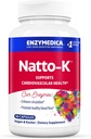 Enzymedica, Natto-K, Nattokinase Supplement, Promotes Heart Health & Circulation, 30 Count