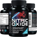 Extra Strength Nitric Oxide Supplement 3X Strength L Arginine, Citrulline Malate, AAKG, Beta Alanine - Premium Muscle Supporting Nitric Booster - Natural Energy & Heart Health Support - 120 Capsules