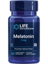 Extension Life Melatonin, 3 mg, Optimálna podpora spánku, Zdravé cirkadián Rhythms, Cellular Defense, Gluten-free, Non- GMO, Vegetarián, 60 Kapsule