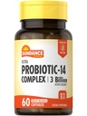 Sundance Probiotic-14 Complex 3 Miliarda aktívnych kultúr 60 Kapsule 
