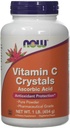 Teraz potraviny vitamín C kryštály, 1 libier