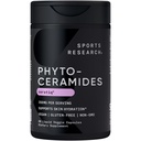 Sports Research Phytoceramides 350 mg per Liquid Veggie Capsule - Plant Derived Ceramides for Healthy Skin and Hydration - Made with Ceratiq® · Non-GMO · Vegan Friendly - 60 Count