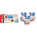 Atkins krémová Vanilkový proteín Shake, 15g Protein, Nízka glycemic, 2g Net Carb, 1g Cukor, Keto Friendly & Strawberry Protein Shake, 15g Protein, Low Glycemic, 2g Net Carb, 1g Cukor, 12ct