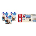 Atkins Dark Chocolate Royale Protein Shake, 15g Protein, Low Glycemic & Creamy Vanilla Protein Shake, 15g Protein, Low Glycemic, 2g Net Carb, 1g Cukor, Keto Friendly, 12