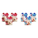 Atkins krémová čokoláda Veľkosť jedla Proteín Shake & jahodový proteín Shake, 15g Proteín, nízka glycemic, 2g Net Carb, 1g cukor, Keto Friendly, 12 Počet