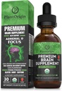 PLANTORIGIN-USDA Organic Liquid Brain Supplement 