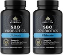 Staroveké nutričné probiotiká, SBO probiotiká Ultimate 50 miliárd CFU*/Serving, Digestive and Immune Support, Gluten Free, Ancient Superfoods Blend, Shrink-Wraped 60 kapsúl (2 balenia)