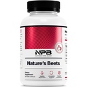 Nature's Pure Blend Organic Beet Root Powder 90 Capsules – Beet Root Capsules & Beets Supplements for Circulation – L Arginine – Nitric Oxide Supplements