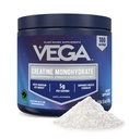 Vega Micronized Creatin Monohydrate Powder, Unflavred 