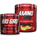 iSatori Bio-GRO Protein Synthesis Zosilňovač - Neochutené (60 Servings) a iSatori Amino-GRO BCAA prášok - Frosted Lemonade (30 Servings)