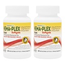 PrírodaPlus Hema-Plex Železo - 60 rýchlo pôsobiacich softgelov - 2 balenia - 85 mg železa + vitamín C a bioflavonoidy pre zdravé červené krvinky - Vegan, bez lepidla - 40 Celkové služby