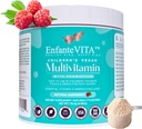 All in One Kids Vitamis, 90 day Supply, Powder Multivitamín s probiotikami, Immune Support, Gut Health, Vegan D3, Sugar Free, Non GMO, Natural Flavor, Doktor Formulated, Daily Nutrition