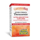 Prírodné faktory, CurcuminRich Double Strength Theracurmin, 60 mg, Just 1 Capsule Daily, Formulated for Superior Absorbtion, 60 gróf (Pack of 1)