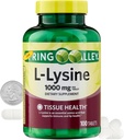 L-lyzín 1000 mg Aminokyselin Llyzín L Lyzín Supplement Lyzín Imunitná podpora 100 tabliet
