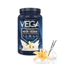 Vega Protein + Recovery, Vanilla 30g Vegan Protein, Dairy & Gluten Free, Probiotiká, NSF Certified, 28.8 oz (20 Servings)