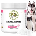 Wholistic Pet Organics Celobiotics - Denné psie probiotiká na podporu trávenia a imunitného boostu - 9 kmeňov - Prebiotiká a probiotiká pre psy a mačky - Gut Health pre psy - 1 Oz - 28 lopatiek