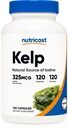 Nutricost Kelp kapsuly, 325mcg jódu, 120 kapsúl, vegetarian, non-GMO & Gluten Free