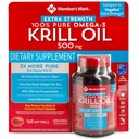 Členské štáty Mark Extra sila 100% Pure Omega-3 Krill Oil (Pack of 2)
