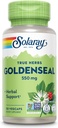 SOLARAY Goldenseal Root 550mg - Golden Seal Kapsule - Bylinné doplnky pre Wellness Support - Non-GMO, Vegan, Gluten Free, Lab Overené, 60-Day Záruka vrátenia peňazí, 50 Servings, 50 VegCaps