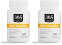 365 by Whole Foods Market, Dairy Digestive Enzymes, 60 Count (Pack of 2)