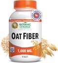 Botanická voľba Oat Fiber - Prírodné diétne doplnok pre trávenie zdravie - Ženy a muži - 90 tabliet (1000mg)