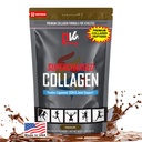 FyziVantage Preplňovaný Kolagén Peptidy Powder - Hydrolyzovaný kolagén pre kĺb, Tendon, Ligament, & Podpora zdravia kože - Čokoláda, Keto, Paleo, 16oz 
