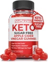 Atlantis Nutrition Sugar-free Keto ACV Gummies for Weight Loss - Apple Cider Ocogar Gummies Formulated with 750MG ACV Per Serving - Podpora Trvanlivosť, chudnutie, Detox & Upratovanie - 60 Počet