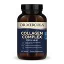 Dr. Mercola Collagen Complex - Podpora kože a spojivového tkaniva - Typy I, II & III Collagen - Non-GMO, Gluten-free & Soy-free - 90 tabliet (30 Servings)