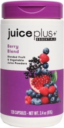 JuicePlus+ Berry Blend: s konkord hrozna, čučoriedky, brusnice, a viac - celých potravín na báze, Vegan, Rastlinné vitamíny - bezlepkové, non-GMO, Košer - 1 fľaša (60 podáva)