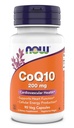 Teraz doplnky - CoQ10 (koenzým Q10), 200 mg, podporuje kardiovaskulárne zdravie*, Kosher, Vegan 90 Vegetariánske kapsuly