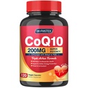 CoQ10 200mg s PQQ & Shilajit - Vysoká absorpcia s Bioperine Coenzým Q10 doplnky - Výkonný Antioxidant pre zdravie srdca a mozgu a výrobu energie - 120 Veggie Kapsule