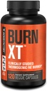 Jacked Factory Burn-XT klinicky študoval spaľovač tukov a chudnutie doplnok - chuť k jedlu Potlačidlo & Energy Booster - s Acetyl L-karnitín, zelený čaj extrakt a viac - 120 Natural Diet Pills