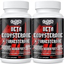 1400mg Beta Ecdysterone and Turkesterone Supplements, Maximalizované 98% Beta Ecdysterone & 20% Turkesterone Extract for Muscle Mass, Silth, Protein Synthesis, 120 Kapsule
