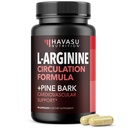 L-arginín 1800mg a Pine Bark Extract 100mg - Nitric Oxide Supplement for Men - Performance Supplement for Men's Health - 90 Count - Endurance, Recovery Support - Vegan, non-GMO Kapsule