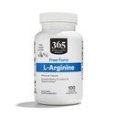 365 podľa trhu s celými potravinami, L Arginine 500Mg 100 Veggie Caps