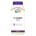 21st Century Healthcare L- Lysine 1000 mg, 90 Count Tablets