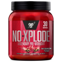 BSN N.O.-XPLODE prášok pred tréningom, Energetický doplnok pre mužov a ženy s kreatínom a Beta-Alanínom, melónom, 30 Servings, 1,2 libra (Backaging May Vary)