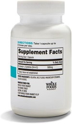 365 podľa celopotravinárskeho trhu, N-acetyl L-cysteín 500 MG, 100 g/l (dávka 2)