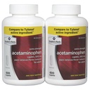 Členovia Mark Acetaminophen, 1200 Caplets, Pain Reliever, 500 mg