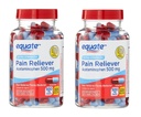 Extra sila Acetaminophen 500mg Gelcaps - 225 Počet (Pack of 2)
