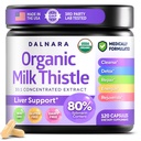 Milk Thistle Capsules 120 grófov, Premium Herbal Pečeň Podpora Formula, Non-GMO a Tretej časti testované, podporuje prírodné detoxikácie, Čistenie a opravy